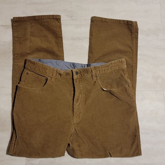 L.L. Bean Other - L.L. Bean Natural Fit Corduroy Pants Brown Mens 34 x 30 In